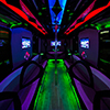 Party bus interior